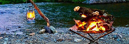焚き火 | キャンピングムーン | Campingmoon